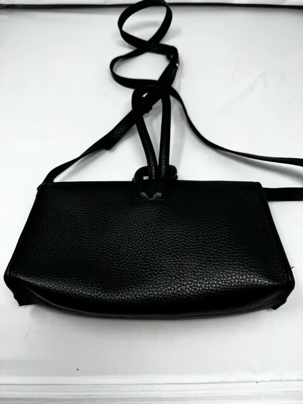 M. Gemi The Francesca Convertible Crossbody black NWOT - Picture 5 of 8